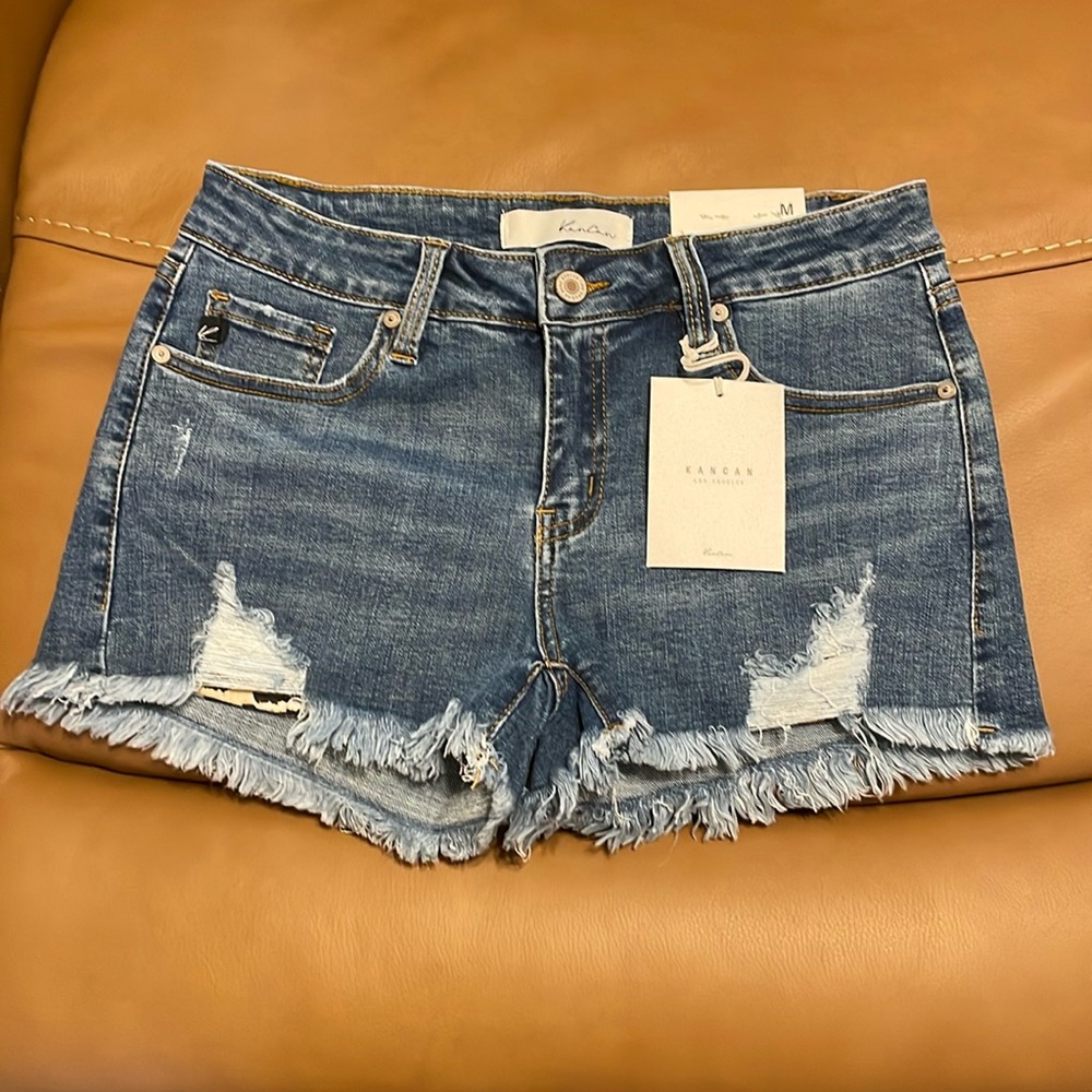 Kancan midrise shorts. BNWT.